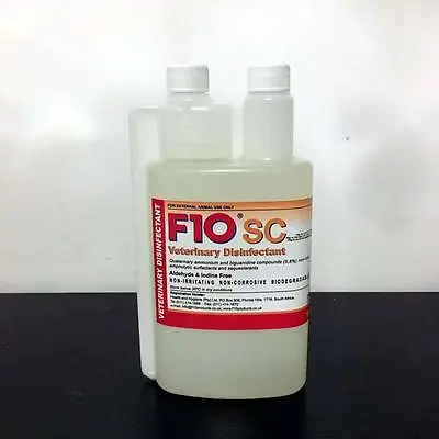 F10 SC Pet Disinfectant Cleaning Products 1L Veterinary Birds Reptiles Cage • £72.95