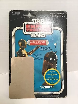 Vintage Empire Strikes Back ESB R2-D2 Sensorscope 45 Back Canadian Card  • $70