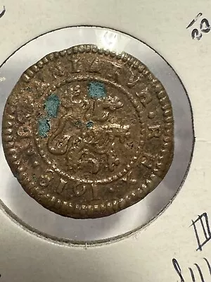 (1600-1620) Spain Philip III 2 Maravedis • $25