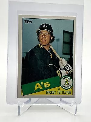 1985 Topps Traded Mickey Tettleton Rookie Baseball Card 120T NM-MT FREE SHIPPING • $1.70