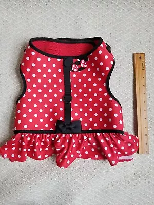 Disney Parks Tails Minnie Mouse Red Dog Costume ADORABLE Extra Large ~XL • $28
