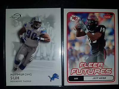 Football Cards 16 Count Lot Ndamukong Suh Mark Clayton  Eric  Moulds Zach Thomas • $4.19