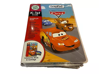 New LeapFrog-LeapPad- CARS -  Multi-subject Interactive Book And Cartridge-NEW • £8.50