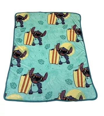 Disney Lilo And Stitch Plush Throw Blanket 37” X 50” Northwest Company • $26.99