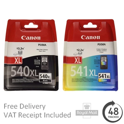 £64.95 • Buy Original Canon PG540XL & CL-541XL Ink Combo Pack - For Canon PIXMA MG3150