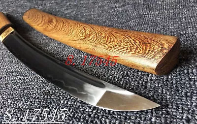 T10 Steel Very Sharp Japanese Wakizashi Sword Samurai Katana Clay Tempered Blade • $125