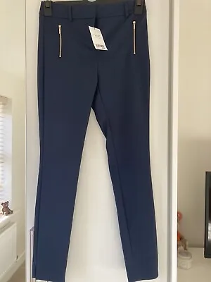 Womens  M&S Tailored Cropped Trousers 8L • £15