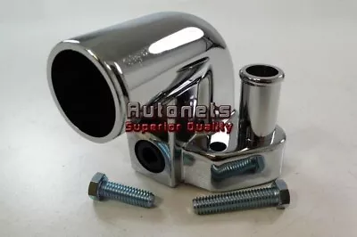 Ford Mustang GT SVT Cobra 302 5.0L V8 Water Neck Thermostat Housing Chrome 90° • $27.98