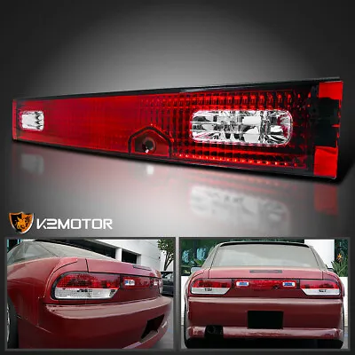 Red Fits 1989-1994 240SX S13 Hatchback Trunk Tail Light Center Lamp 1PC 89-94 • $51.38