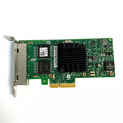 Intel I350-T4 DELL 1GbE RJ-45 Quad Port Ethernet Server Adapter Low Bracket • $48.50