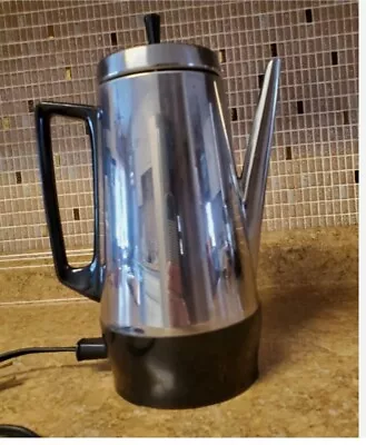 Vintage 60’s Toastmaster 506 Percolator Coffee Maker Pot Electric W Cord TESTED • $27.99