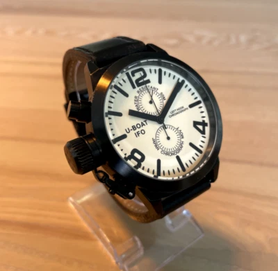 £995 • Buy U-boat Classico Chronograph Left Hook A48-bk-c Special Edition No. 200