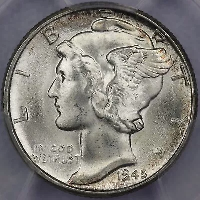 1945-D 10c Mercury Dime - PCGS MS66 • $44.99