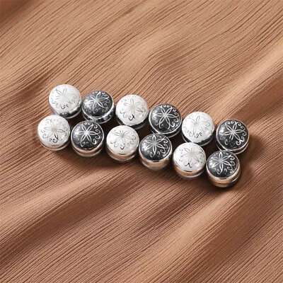 12pcs Strong Magnetic Pin Brooch For Hijab Scarf Headscarf Shawl Round Multi Use • $12.34