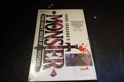 Monster Manga Volume 4 Naoki Urasawa • $20