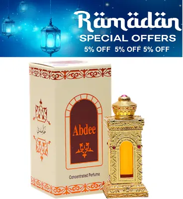 Hamidi ABDEE Concentrated Perfume Oil  20ML 100% Halal Perfume • £26.99