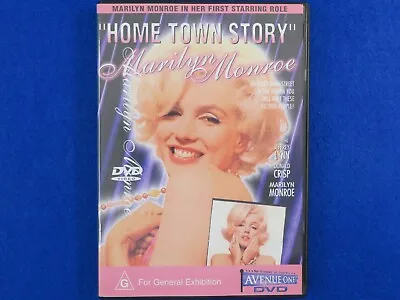 Home Town Story - Marilyn Monroe - DVD - Region 0 - Fast Postage !! • $7.19