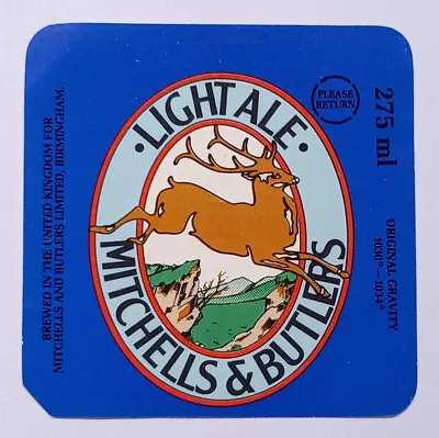 Mitchell's & Butlers - Light Ale  - 275 Ml - Vintage Beer Label  • $3.73