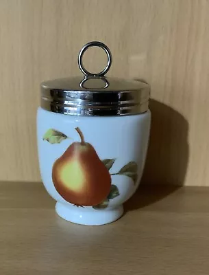 Royal Worcester  Evesham  King Size  Egg Coddler  Rarer Pattern  Pear  • £15