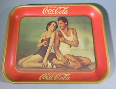 Vintage 1970's Tarzan Maureen O'Sullivan Johnny Weismuller MGM Coke Tray • $9.95