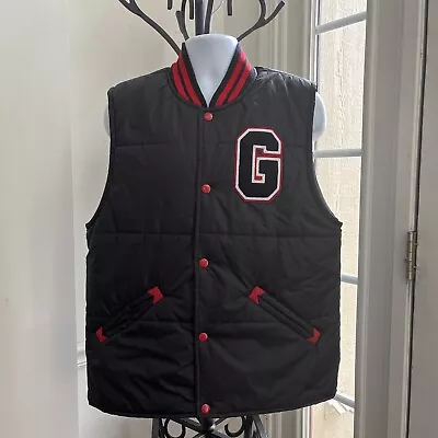 Georgia Bulldogs Mitchell & Ness College Vault Insulated Vest Jacket  Size XL • $79.99