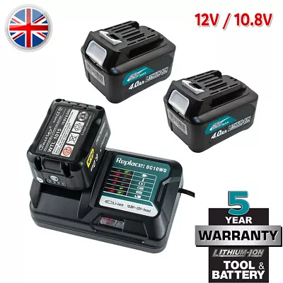 NEW For Makita Battery CXT 10.8V 4.0Ah BL1041B BL1040B BL1020B BL1015 12V • £88.23