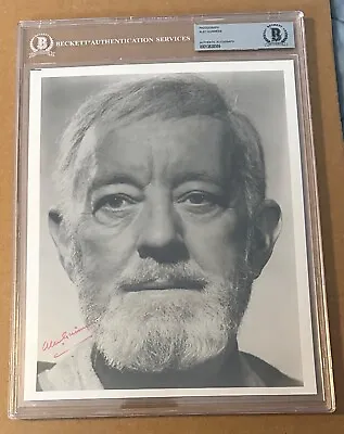 Alec Guinness Signed Photo Star Wars 8 X 10 Autographed Beckett Authentic Bas • $1129.99