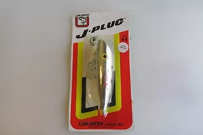 Drawer #45 Luhr Jensen #4 J-Plug Rattle Salmon Plug New In Package • $18.95