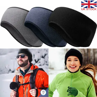 £4.18 • Buy Unisex Soft Fleece Running Headband Winter Warmer Ear Muff Ski Snowboard Outdoor