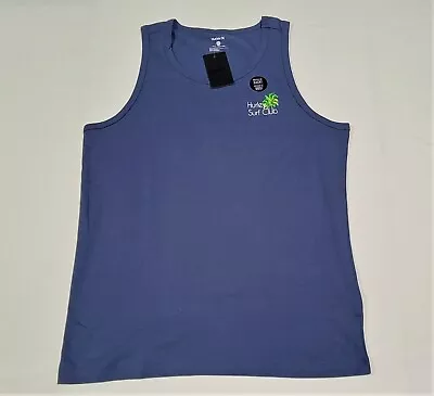 Hurley Men's Community Bungalow Graphic Soft Tank Top Diffused Blue  • $25.20