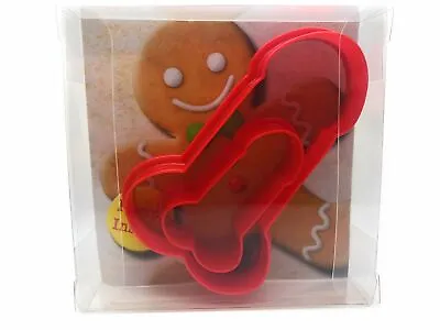 £3.49 • Buy Penis Willy Cookie Cutter Set Of 2, Biscuit, Pastry, Fondant Cutter Hen Do