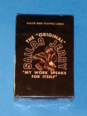 Vintage SAILOR JERRY Playing Cards -  My Work Speaks For Itself  - New Sealed  • $37.11