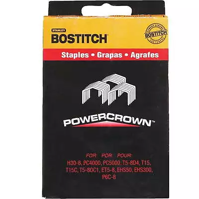 PowerCrown 7/16  W X 3/8  L Wide Crown Staples 5000 Pk • $21.74