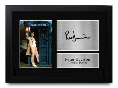 £19.99 • Buy Peter Davison A4 Dr Who Gift Idea Printed Signed Autograph Picture For TV Fans