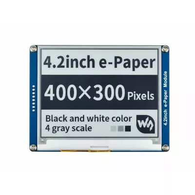 4.2inch E-Ink Display Module 400x300 E-paper Black & White SPI No Backlight • $38.94