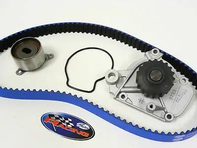 96-97 Honda Del Sol 1.6 D16y8 Gates Blue Racing Timing Belt Water Pump Tensioner • $189.88