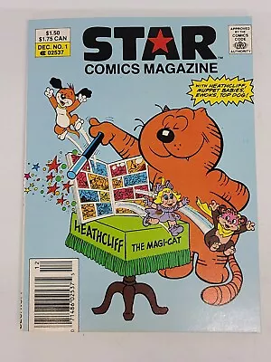 Star Comics Magazine #1 FN; Marvel Comics Star Heathcliff Ewoks Muppet Babies  • $6.99