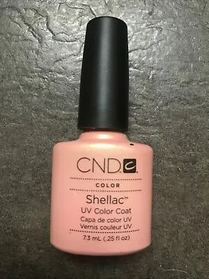 £8.69 • Buy Genuine Ex-salon CND Shellac Gel UV Nail Polish, Iced Coral, Pink, Over 1/2 Full