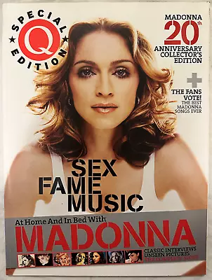 Madonna Magazine  Q  Uk - 1993 - 147 Pages - Mint Condition!!! • $15