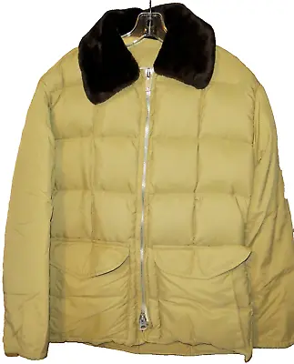 Mustang Puffer Jacket/coat Men's Medium New Goose Down Filled • $85