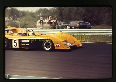 Denny Hulme #5 McLaren M20 - 1972 Watkins Glen Can-Am - Vintage 35mm Race Slide • $19.45