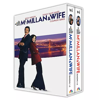 McMillan & Wife// Complete Series Collection Including All 4 Movies • $49.37