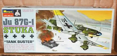 $19.99 • Buy 1/48 Model Kit German WWII Ju 87G-1 Stuka Junkers Tank Buster Dive Bomber Plane