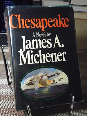 James A Michener Chesapeake Signed 1st Edition 1st Printing Like New • $110