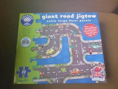 £9.99 • Buy Orchard Toys - Giant Road Jigsaw Extra Large Floor Puzzle *Complete*