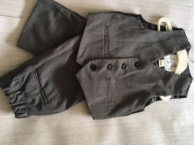 £11.95 • Buy Boys Monsoon Waistcoat & Trousers Set - Age 18-24 Months