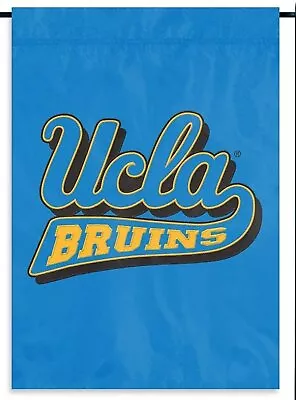 UCLA Bruins Premium Garden Flag Banner Applique Embroidered 10.5x15 Inch • $16.79