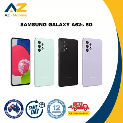 Samsung Galaxy A52s 5G [128GB / 6GB] Super AMOLED Smartphones - As New AU SELLER • $307