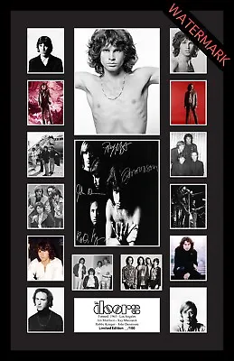 The Doors Limited Edition Signed & Framed Memorabilia -jim Morrison Strange Days • $194.99