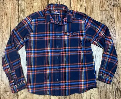 Patagonia Fjord Flannel Long Sleeve Button Up Shirt Trail Hiking Men’s Sz Small • $31.45